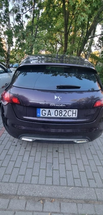 Citroen DS4 cena 38500 przebieg: 148000, rok produkcji 2014 z Gdynia małe 106